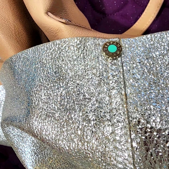 Tiffany & Co. Silver and Tan Tote Bags - Picture 9 of 15